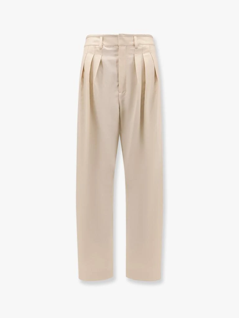 Lemaire Pleated tailored wool blend trouser 1