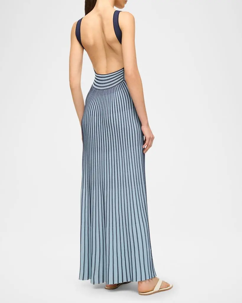 Claretta Backless Pleated Rib-Knit Dress  On Sale Now with Up to 70% Off |  Discover Exclusive Deals & Savings at BeyondStyle  Authentic Staud dresses|women's  clothing|women|Women with Limited-Time Discounts, Free Shipping,