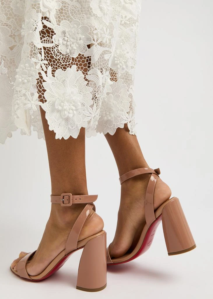 Christian Louboutin Miss Sabina 85 patent leather sandals 5