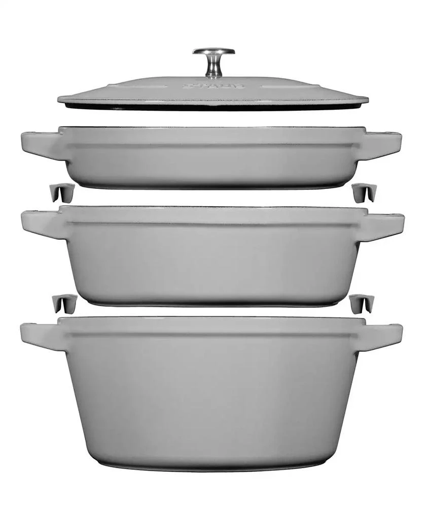 Staub Cast Iron Stackable 4 Piece Set 1
