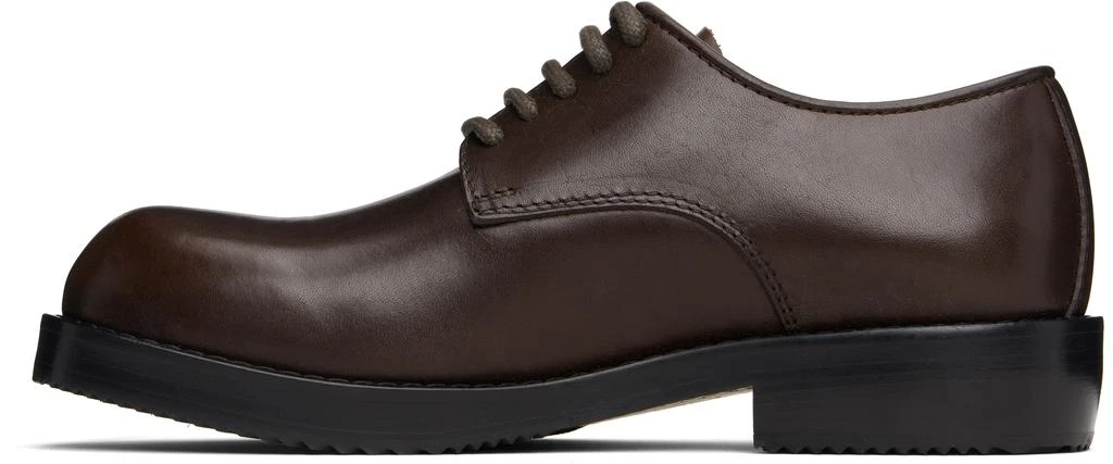 Dries Van Noten Brown Leather Derbys 3