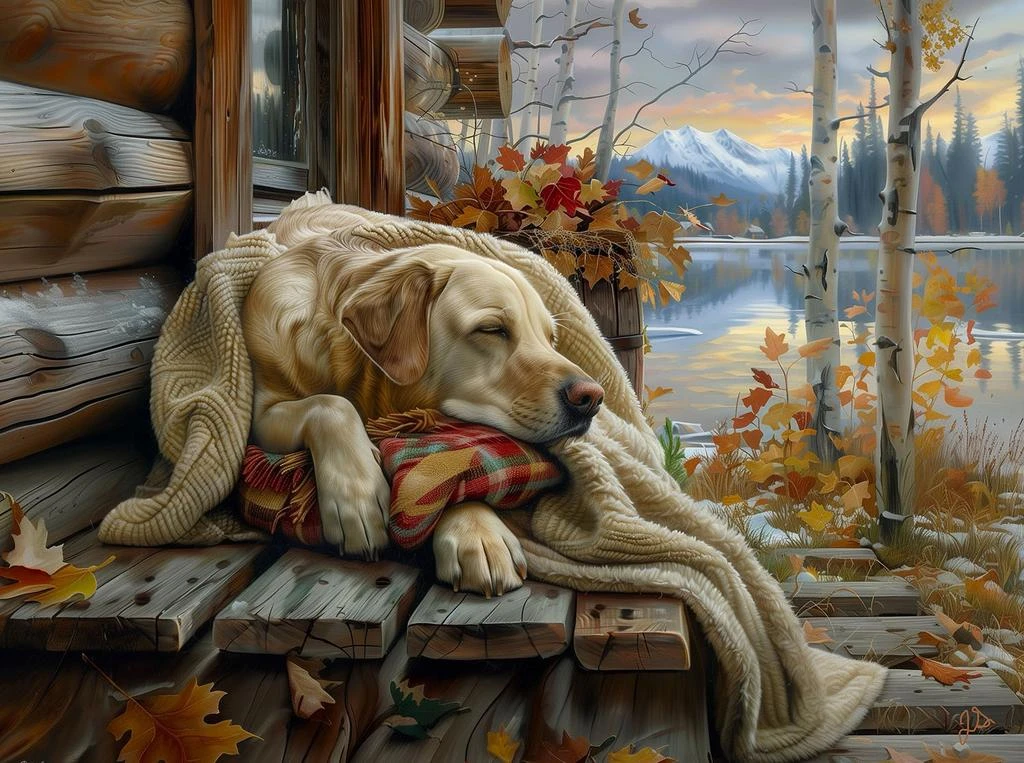 SunsOut Morning Nap 1000 piece Jigsaw Puzzle for Adults 3