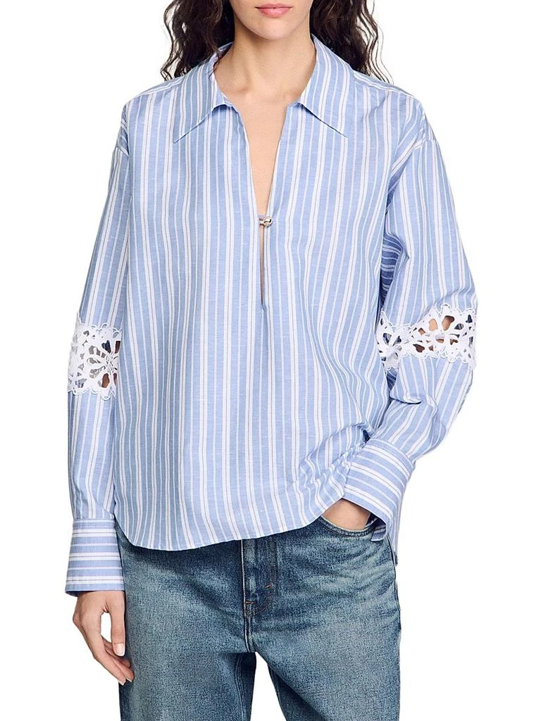 Sandro Striped Shirt 4