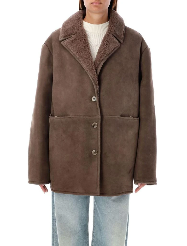 Loulou Studio Loulou Studio Cirebo Shearling Coat 1