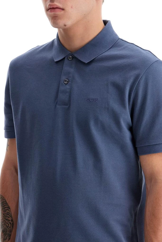 BOSS organic cotton pallas polo shirt 4