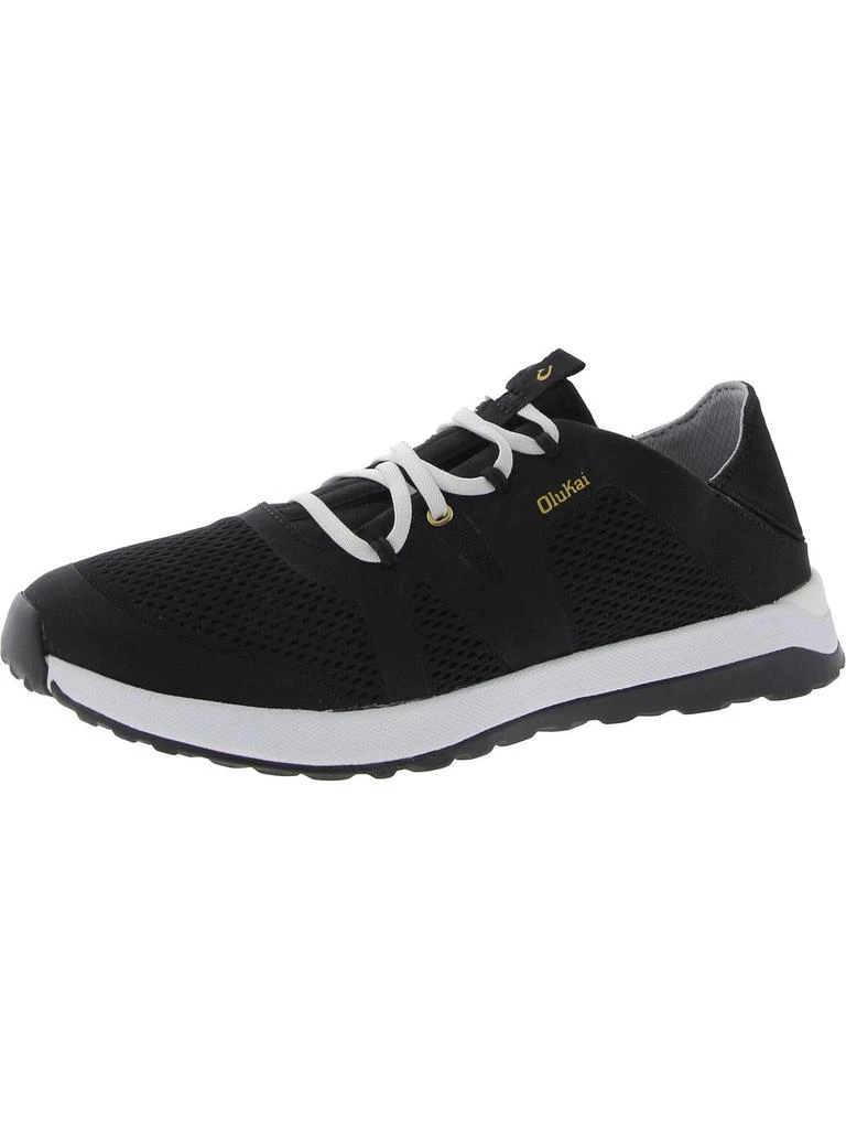 OluKai Huia Womens Lace-Up Manmade Running & Training Shoes 4