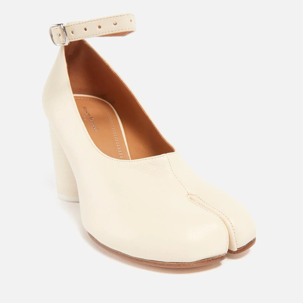 MAISON MARGIELA Women's Tabi Nappa Leather Heeled Pumps 3