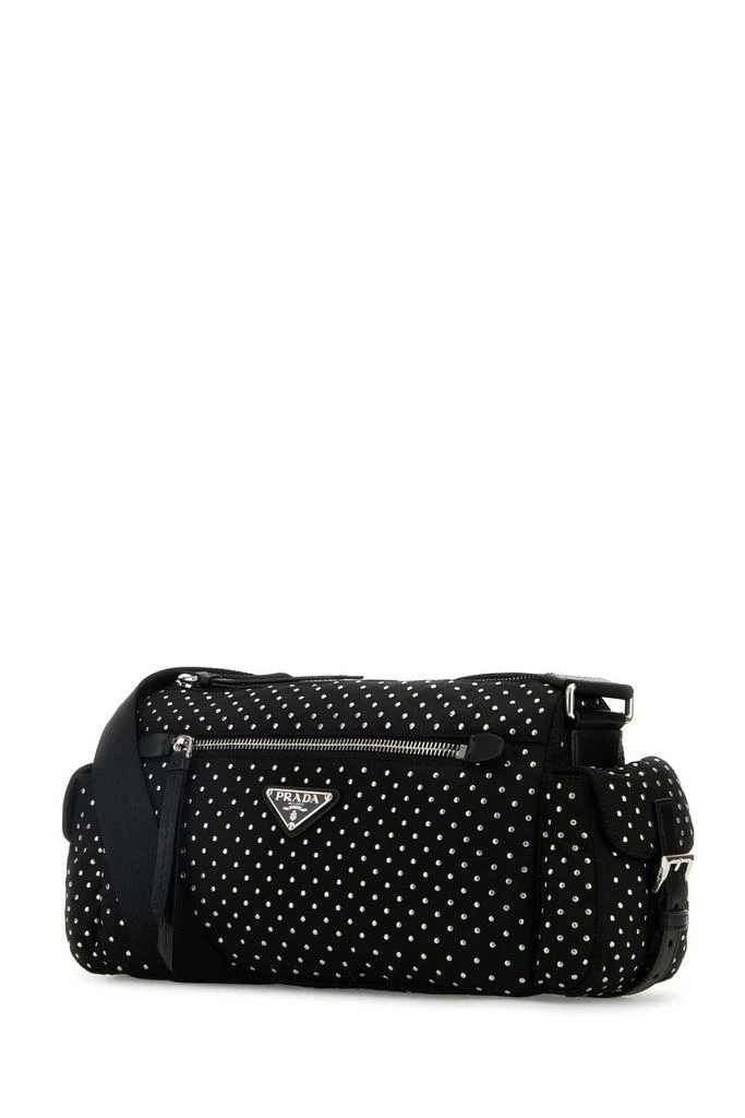 Prada Prada Embellished Zipped Shoulder Bag 3