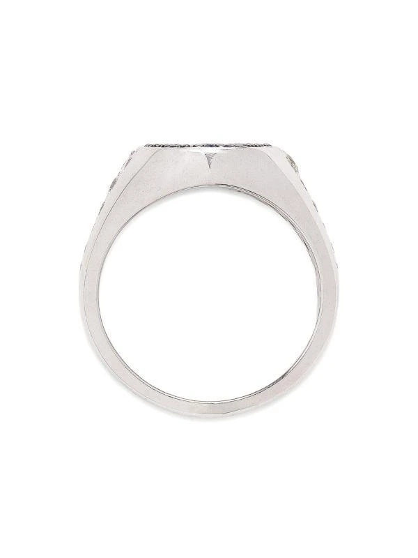 Effy Sterling Silver 
2.52 TCW Sapphire 
White Sapphire Ring 3