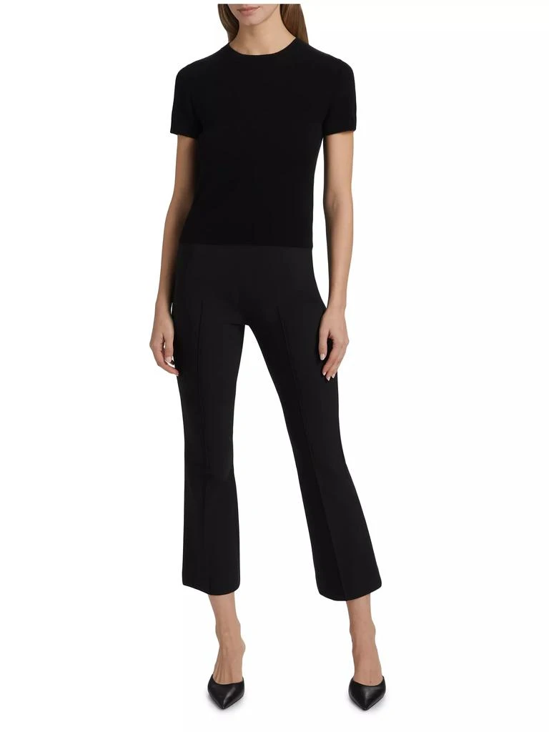 Vince Wool & Cashmere Short-Sleeve Sweater 2