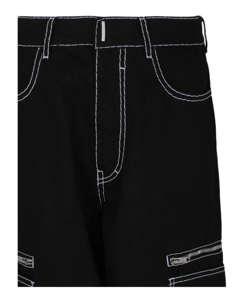 Givenchy Contrast Stitch Bermuda Shorts 3
