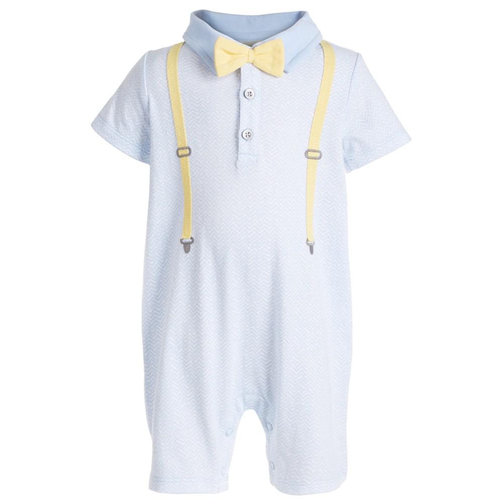First Impressions Baby Boys Suspenders Sunsuit, Created for Macy's