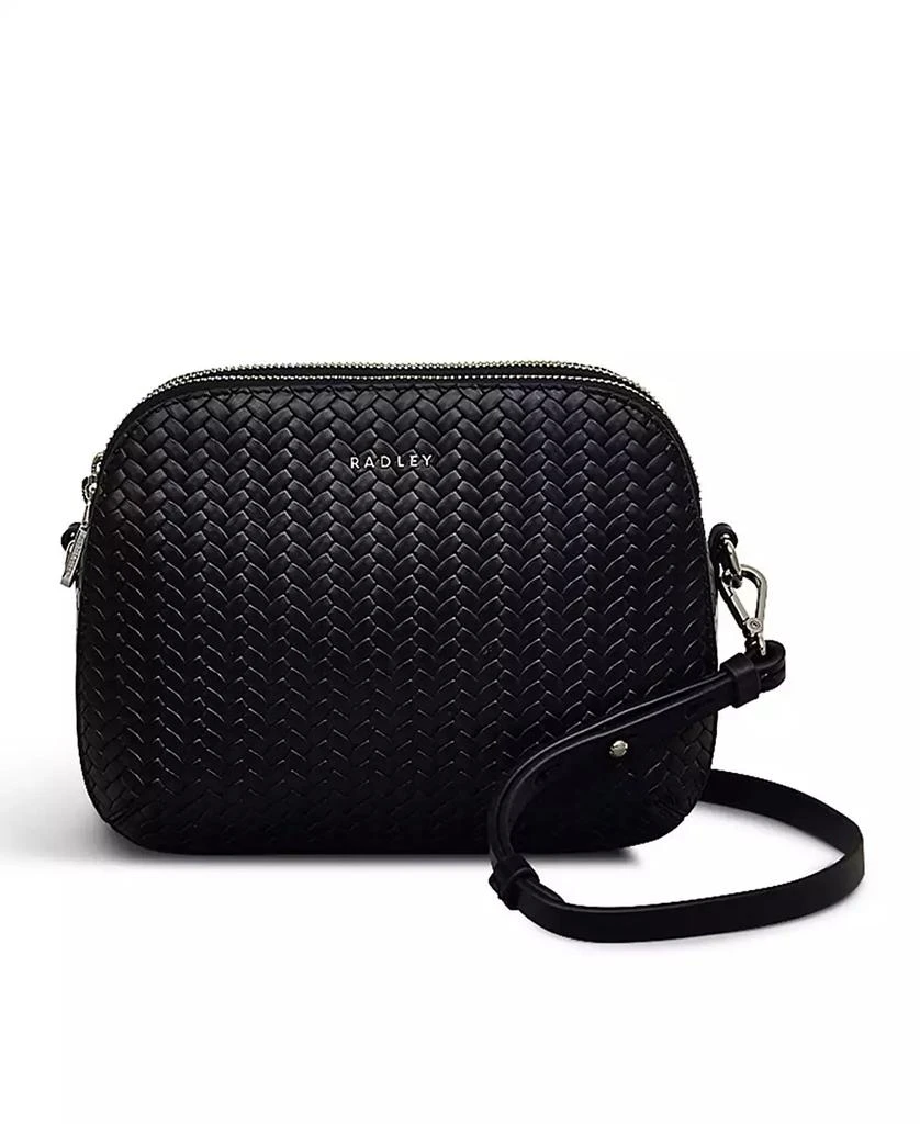 Radley Dukes Place Weave Emboss Medium Zip Top Crossbody 1