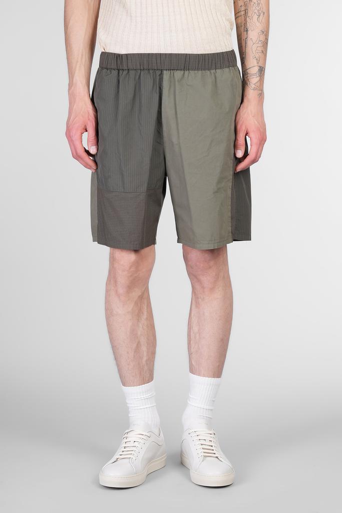 MAURO GRIFONI Shorts In Green Cotton