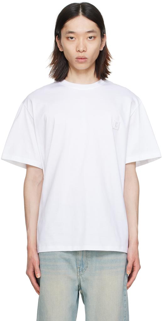 Wooyoungmi Black Square Label T-Shirt - T-Shirts - Compare