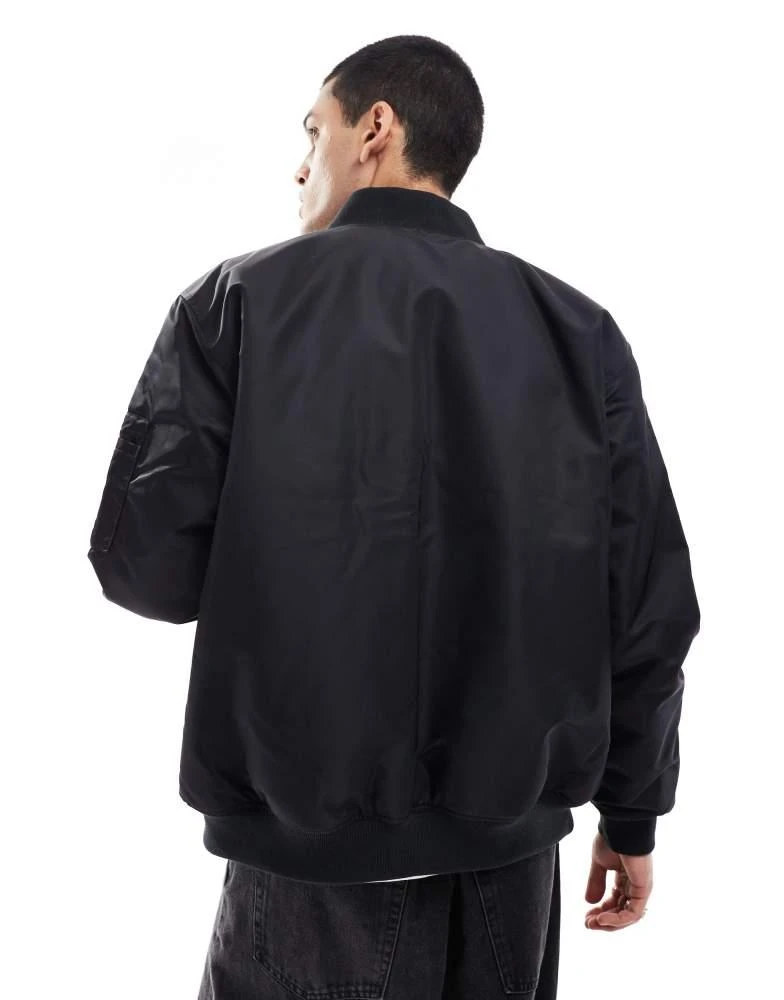 Vans Vans copley bomber jacket in black 3