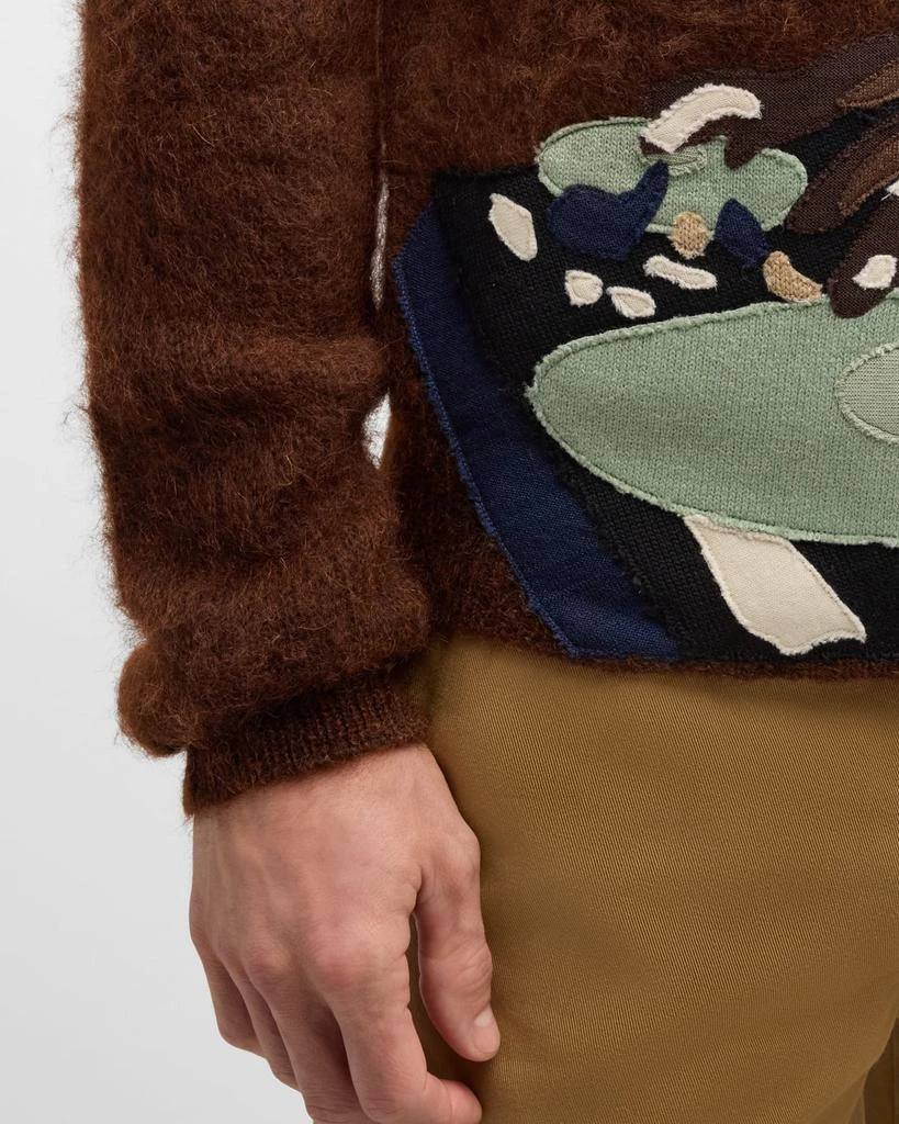 AMIRI Men's Fuzzy Turn Table Sweater 8