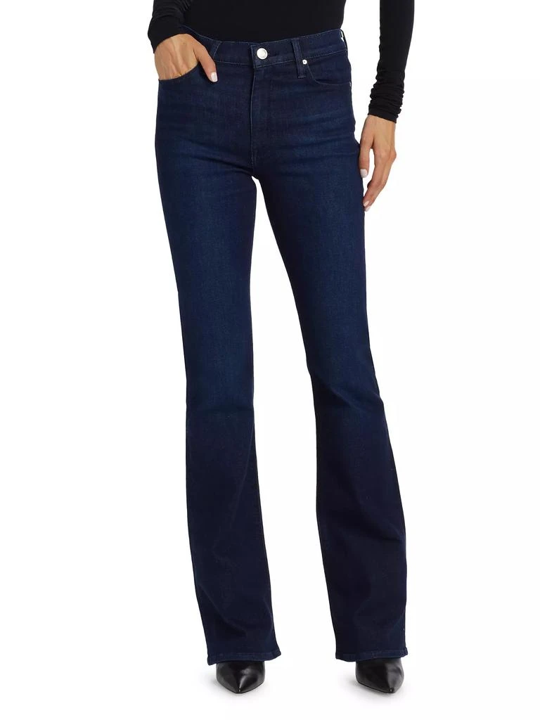 Hudson Barbara Mid-Rise Stretch Flare Jeans 3