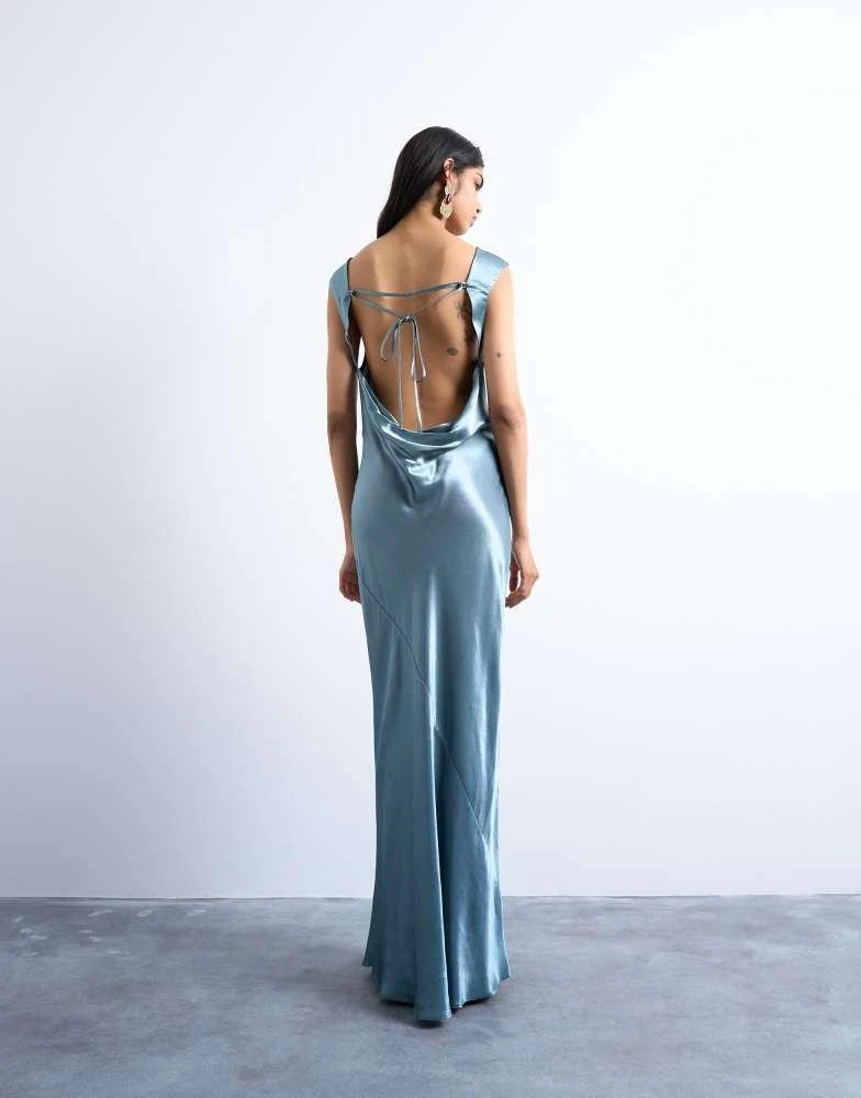 Satin Topshop Evening Wear Topshop Dresses Topshop Tie Back Satin