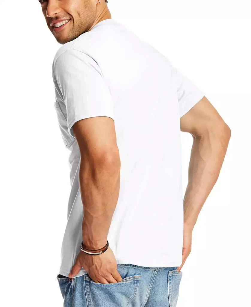 Hanes Beefy-T Unisex Pocket T-Shirt, 2-Pack 2