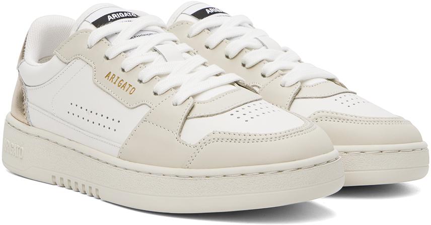 Shop White & Gold Dice Lo Sneakers on Sale at BeyondStyle Shop White & Gold Dice Lo Sneakers on Sale at BeyondStyle