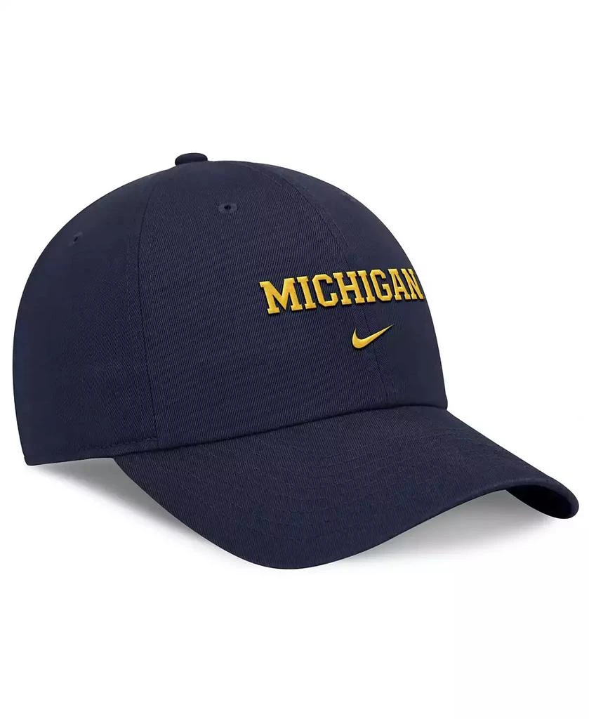 NIKE Men's Navy Michigan Wolverines Club Adjustable Hat 3