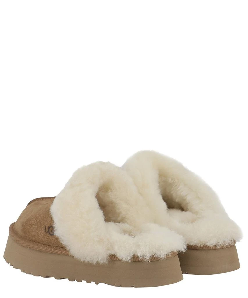 UGG UGG Disquette Logo Embossed Platform Slippers 4