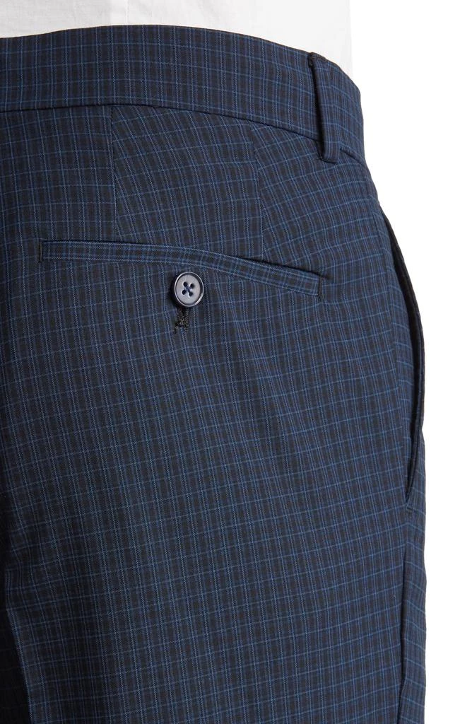 SAVILE ROW CO Navy Check Two-Button Notch Lapel Suit 5