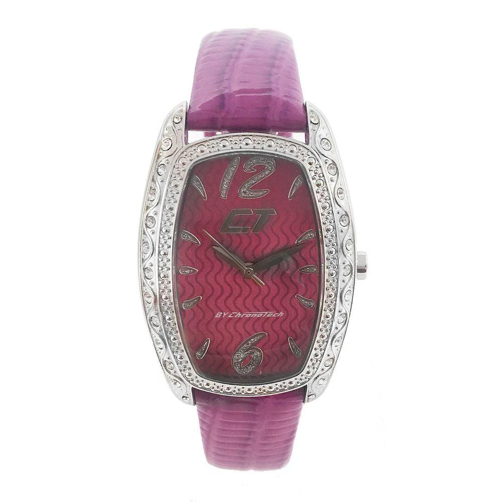 Chronotech Leather Women's Watch 2