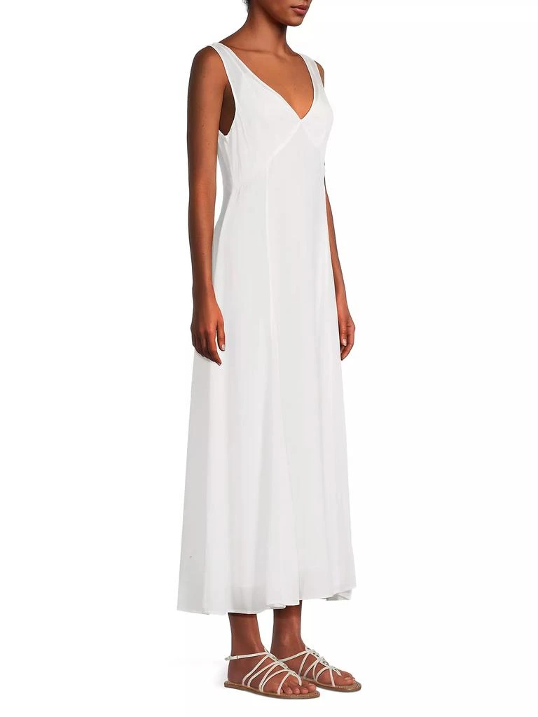 Rue Sophie Lisa Chiffon V-Neck Maxi Dress 4