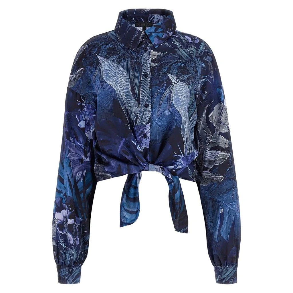 GUESS Shirts Blue Women 1