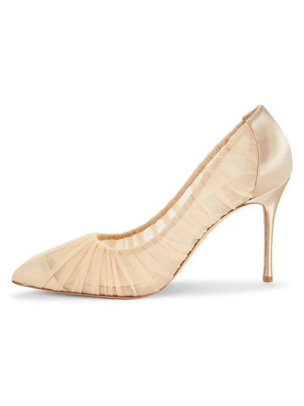 L'Agence Marie 101MM Mesh Pumps 4