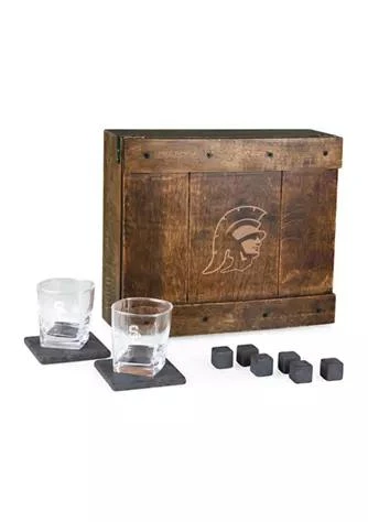 Heritage NCAA USC Trojans Whiskey Box Gift Set