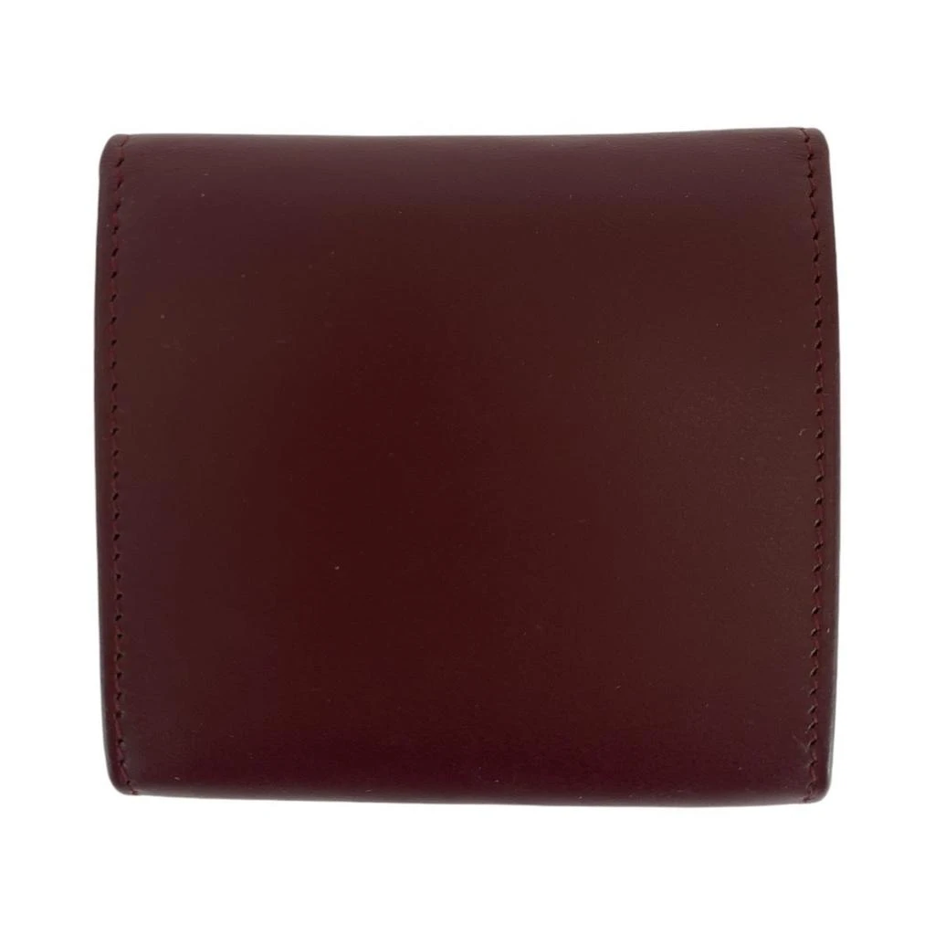 Cartier Cartier Wine Leather Coin Purse/Coin Case (Pre-Owned) 2