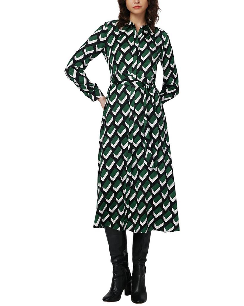 Diane von Furstenberg Avery floral cotton-blend maxi dress M