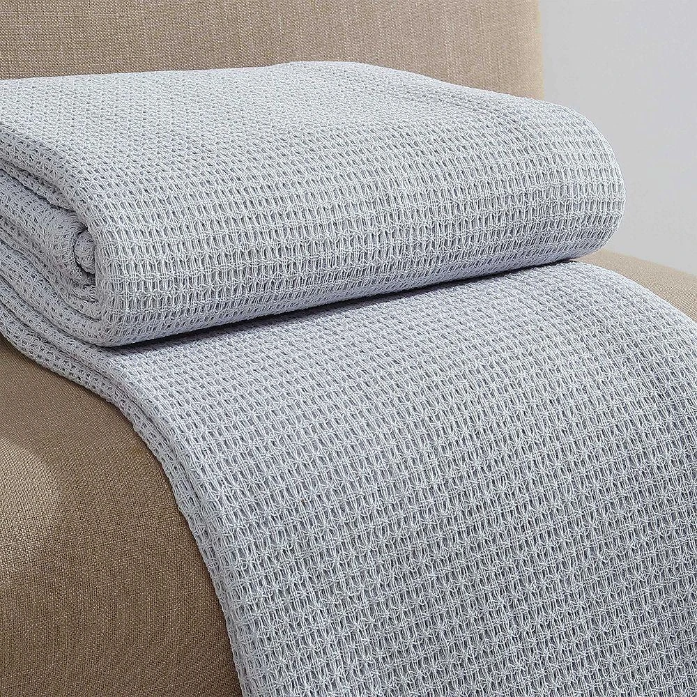 Calvin Klein Cotton Weave Ring Spun Blanket 3