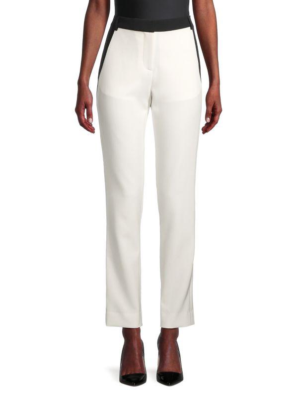 Alice by Temperley Reagan Two-Toned Straight-Leg Trousers