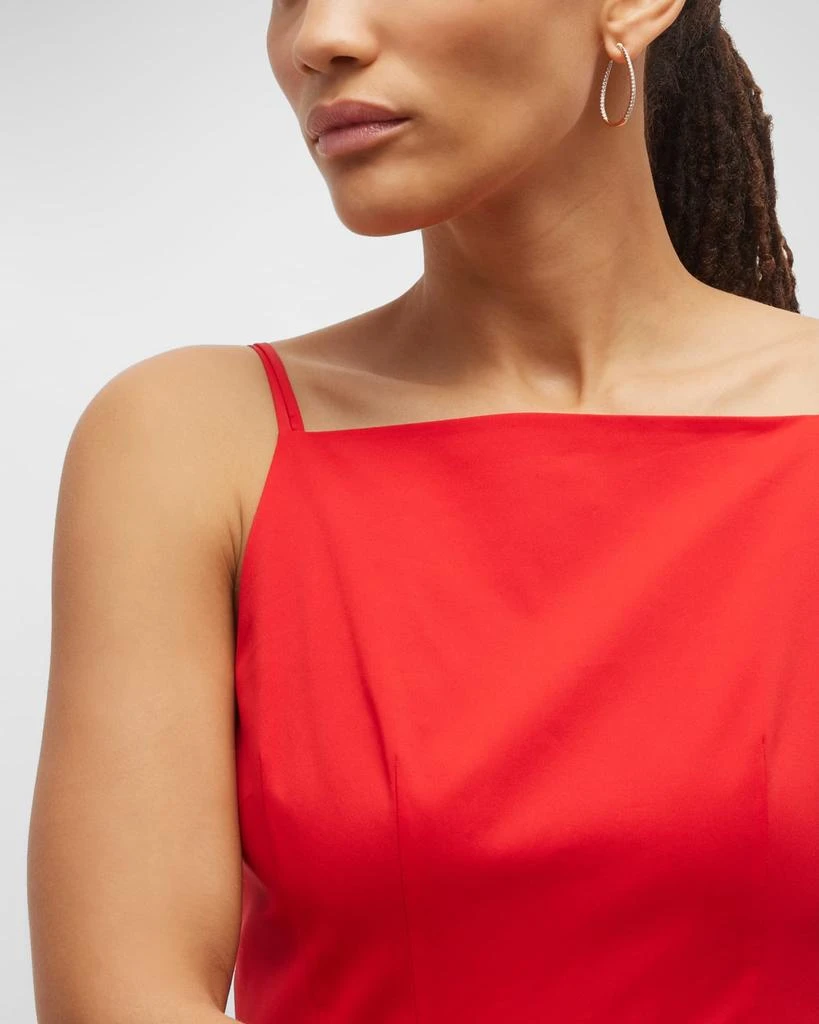 Memoire 18k White Gold Diamond J-Twist Hoop Earrings, 0.99tcw 5