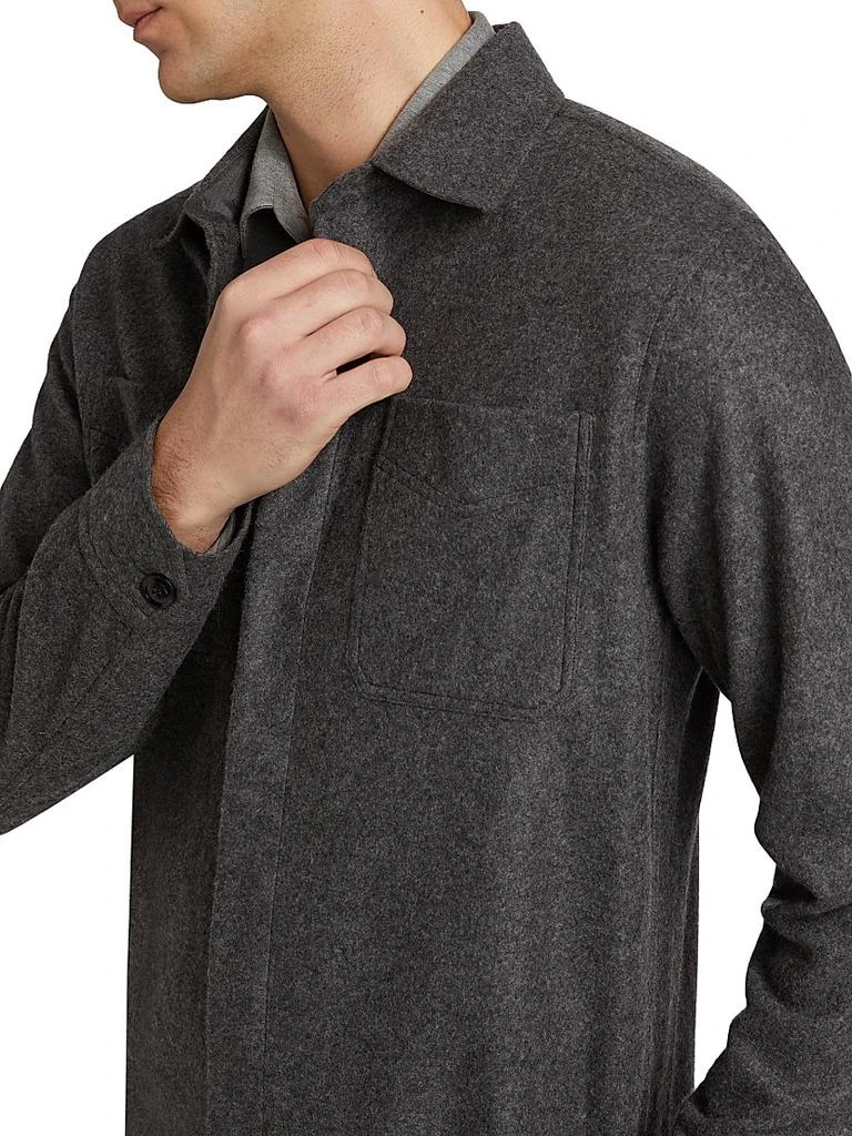 Brett Johnson Cashmere Jersey Shirt Jacket 6