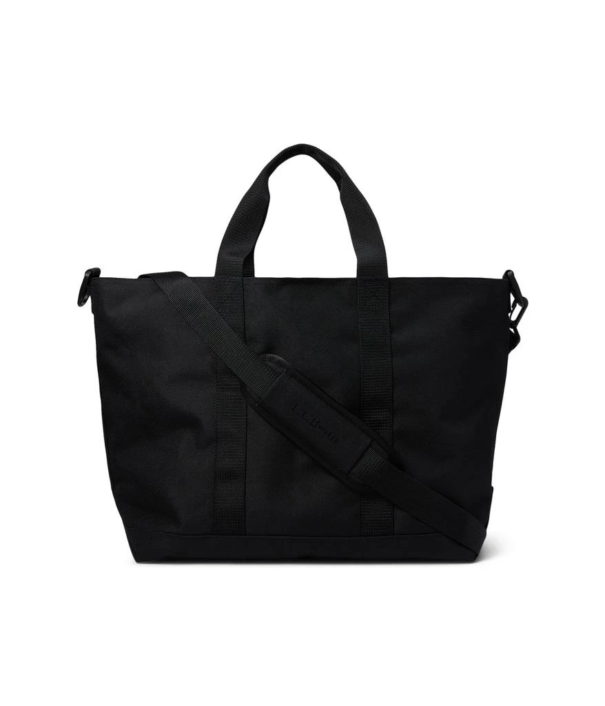 L.L.BEAN Zip Hunter's Tote Bag with Strap Large 1
