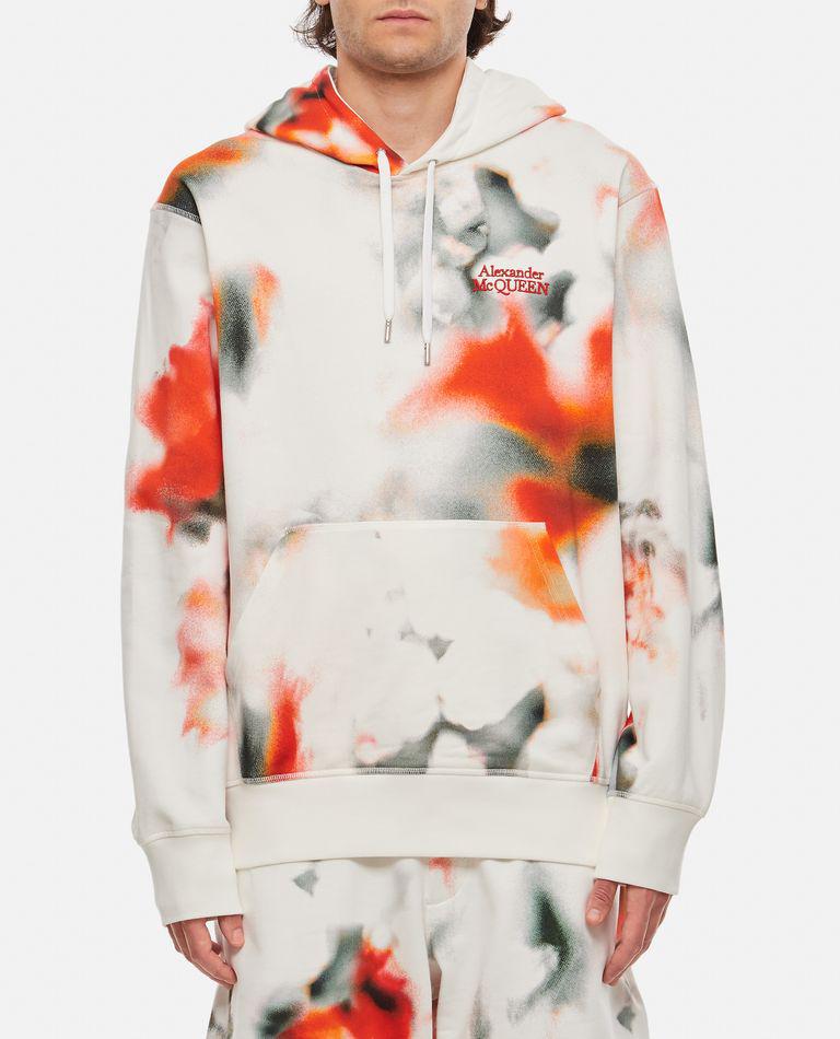 Alexander McQueen Floral Allover Print Hoodie