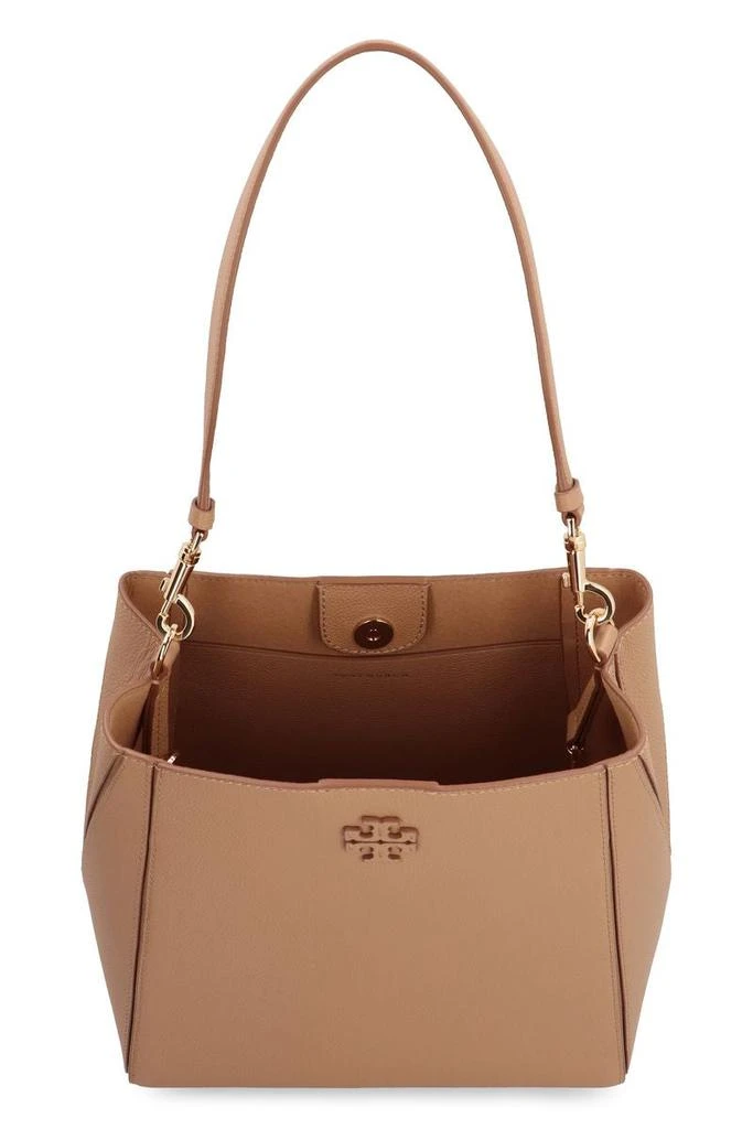 Tory Burch Tory Burch Mcgraw Leather Bucket Bag 4