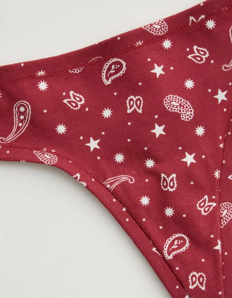 Aerie Superchill Cotton Thong Underwear 3