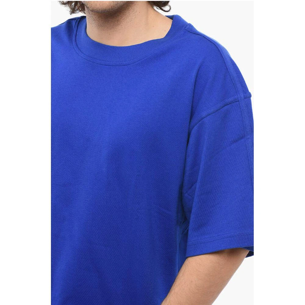 Adidas Adidas Cotton Crew-neck T-shirt with Tone On Tone Details 3