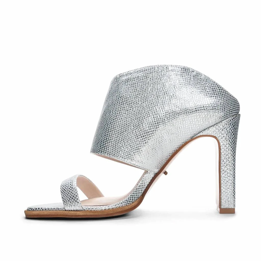 42 GOLD 42 Gold - Women's Scaly Metallic Slide With Ankle Cuff 3