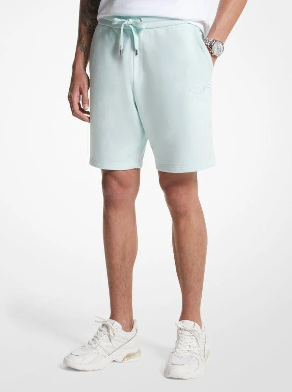 Michael Kors French Terry Cotton Blend Shorts 1