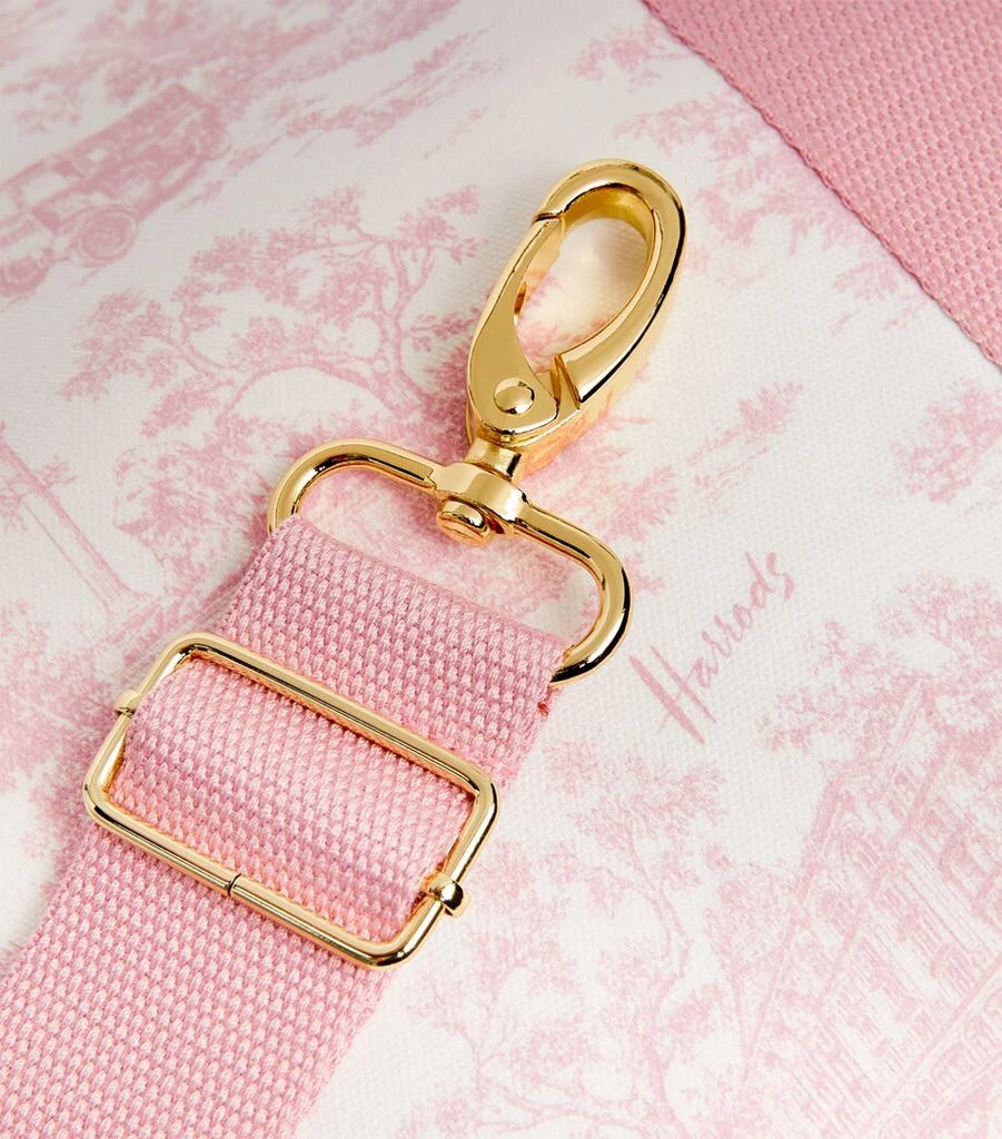 Harrods Toile Foldable Overnight Bag 9