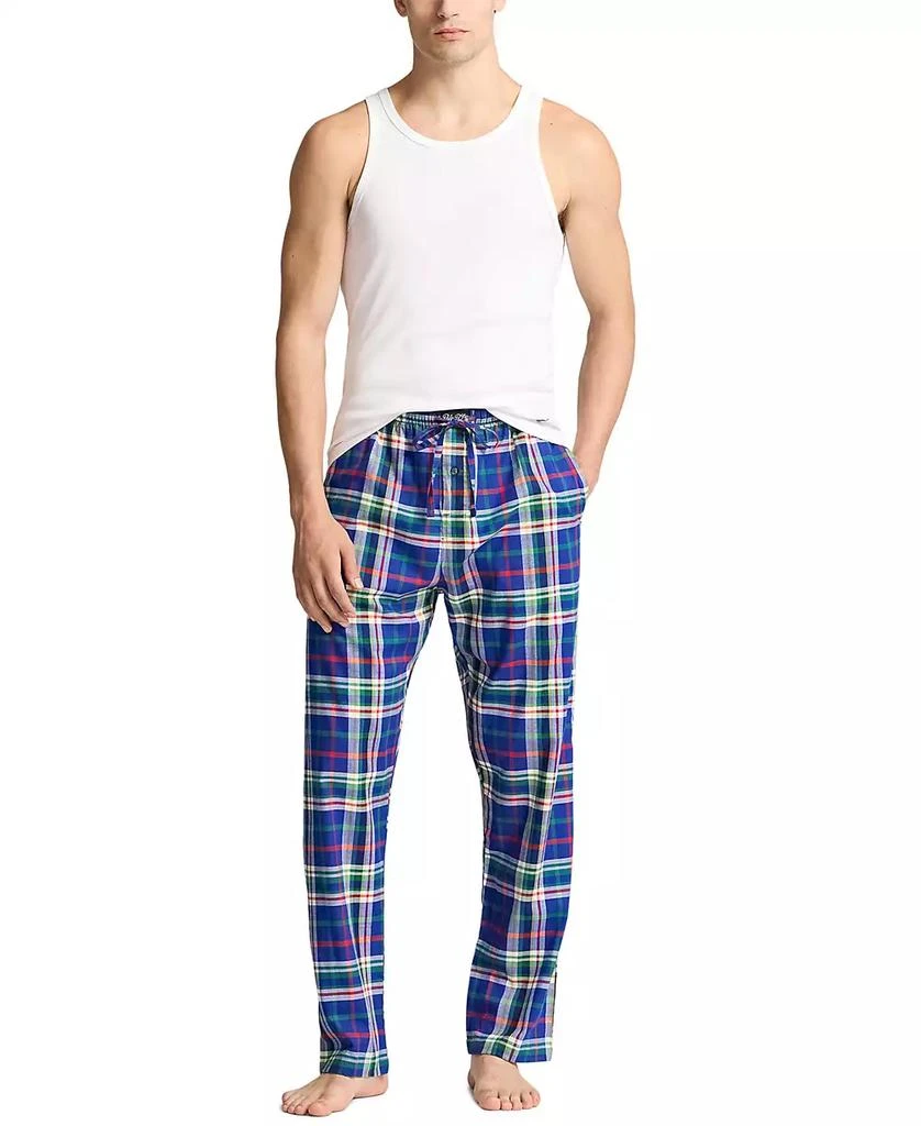 Ralph Lauren Men's Plaid Flannel Pajama Pants 6