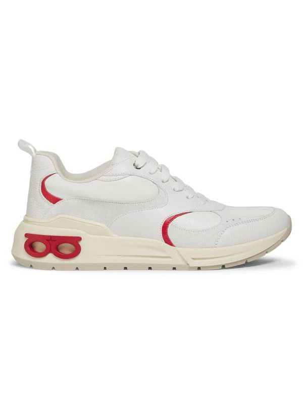 Salvatore Ferragamo Gancini Platform Sneakers 1