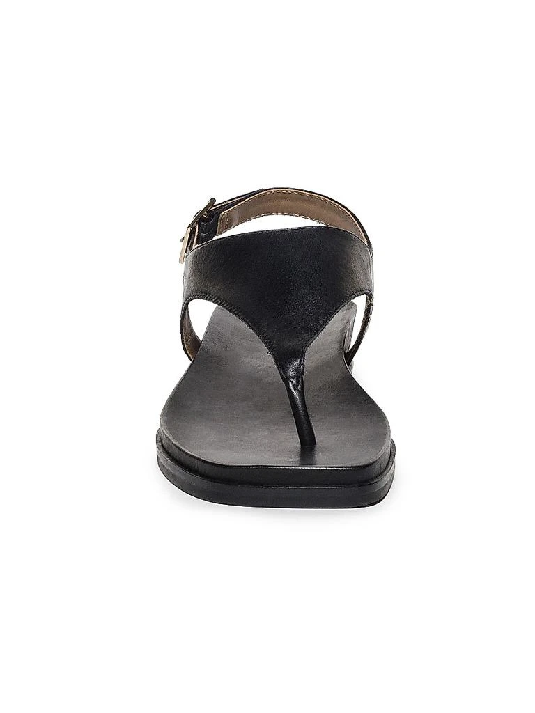 Bernardo Concord Leather Wedge Sandals 4